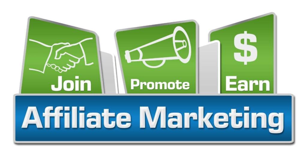 A sign to represent affiliate marketing