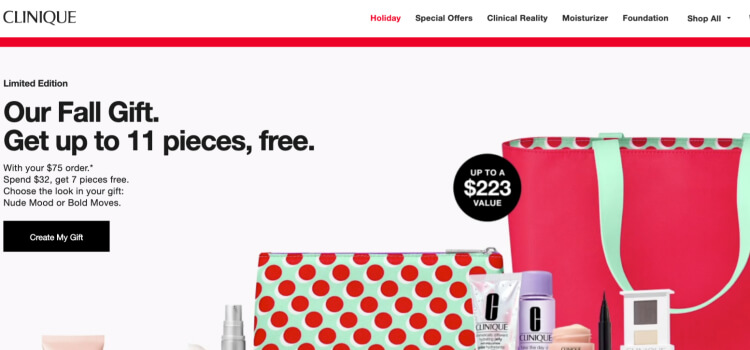 Clinique Online beauty affiliate program