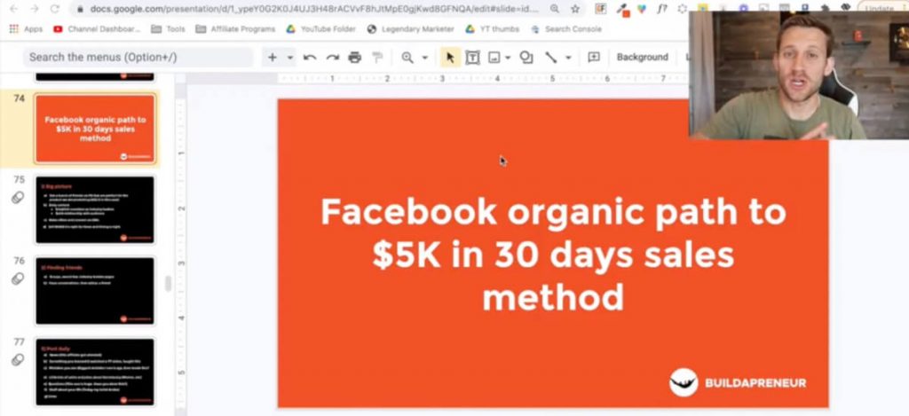 Facebook organic marketing
