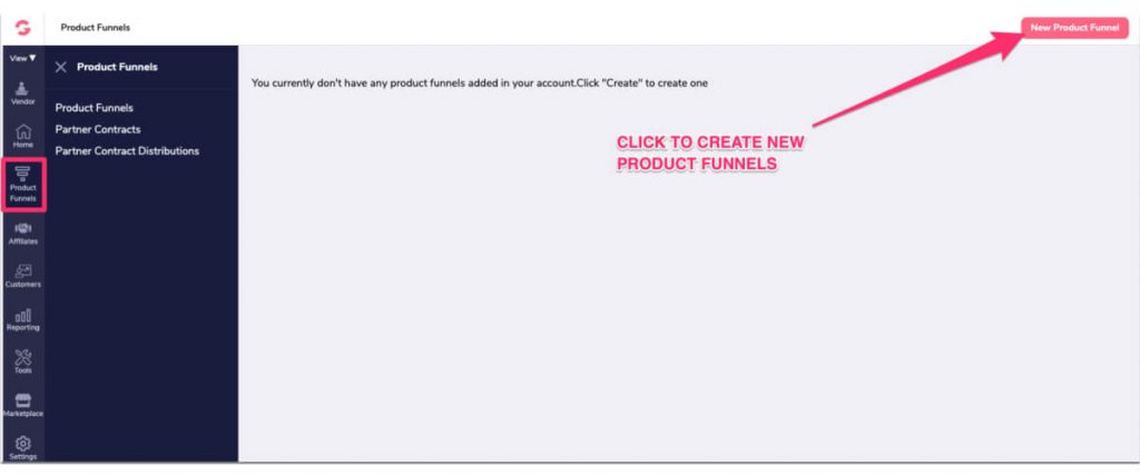 GrooveSell product funnel button
