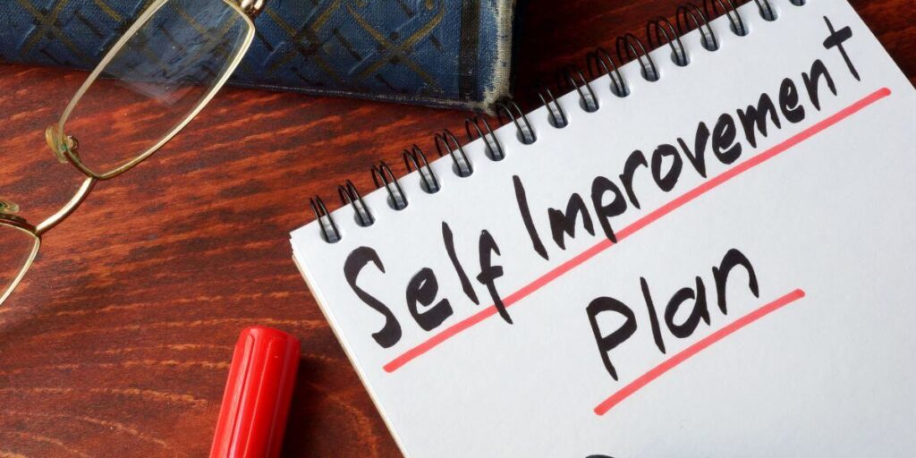 Notepad for self improvement and motivation