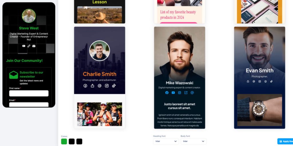 systeme io digital store templates 2 more SIO digital store templates