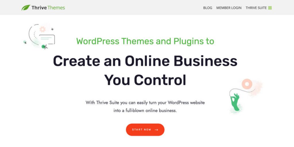 ThriveThemes homepage
