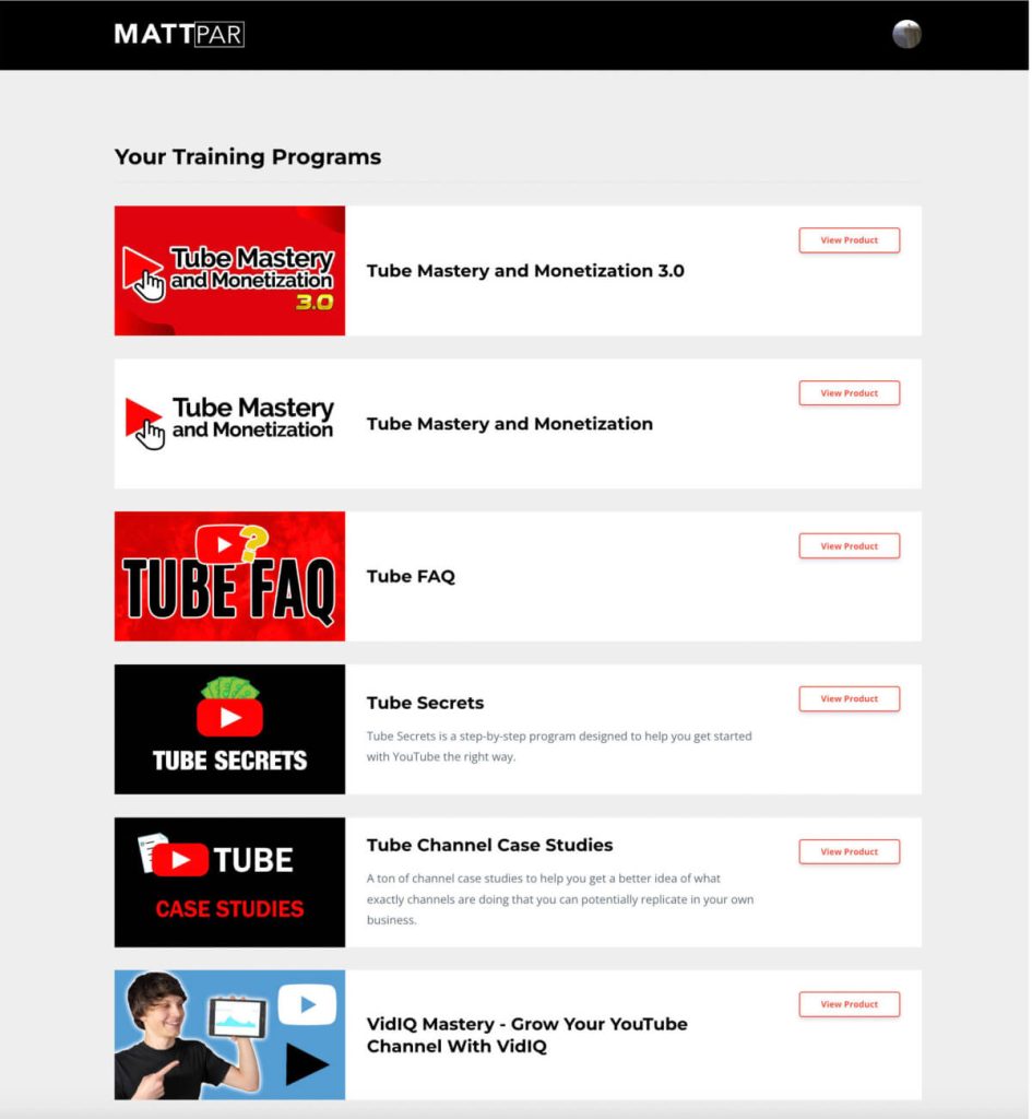 Inside the Tube Mastery course