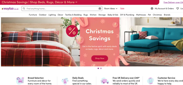 Wayfair affiliate program