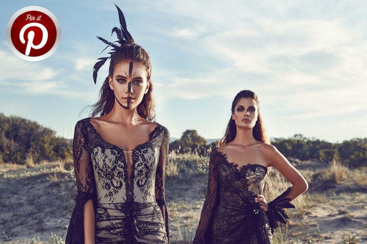 Two women fashionably dresses