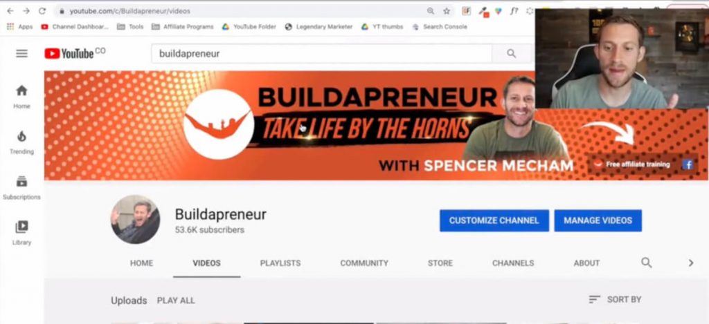 YouTube affiliate marketing