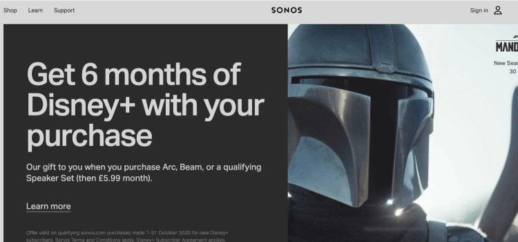Sonos technology affiliate products