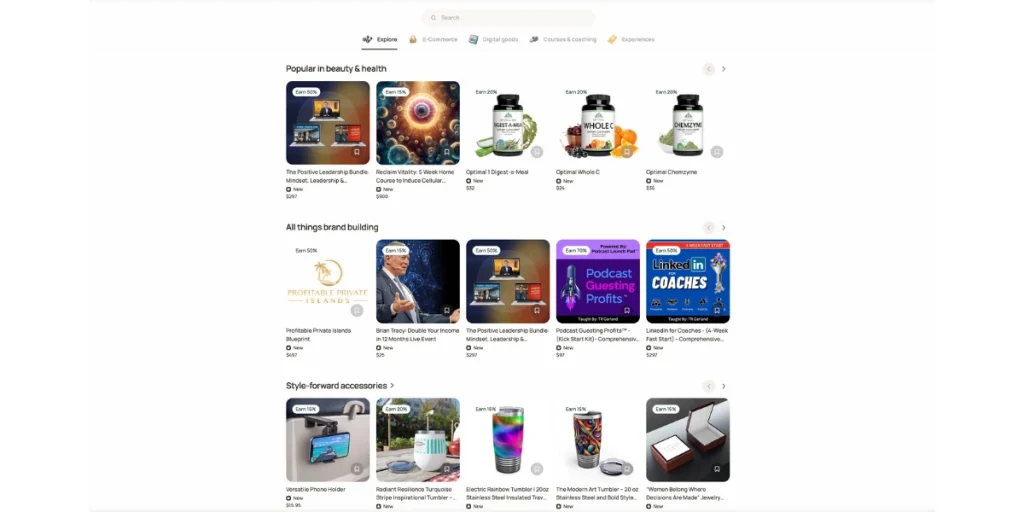 Offers to promote on the OfferLab CoLab Library marketplace